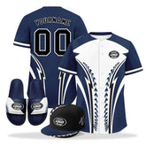Custom Baseball Jersey Hat and Shoes Combo Offer Personalized Combo ZH-E023030-20